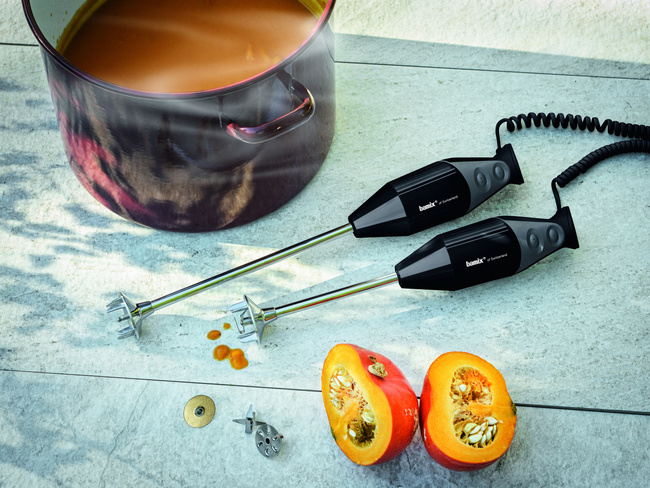 Bamix Gastro 350 - Profesjonalny blender ręczny - czarny 