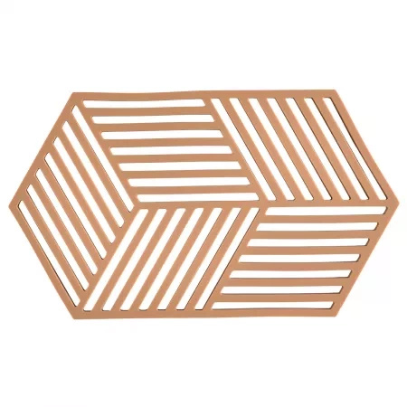 Podkładka pod naczynia Hexagon 24 cm Terracotta 31616 - Zone Denmark