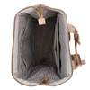 EXTRALINK Black Forest KM02 Beżowy Plecak Kabinowy Podróżny 40x30x15 cm z Kosmetyczką