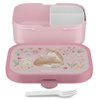 Lunchbox Campus Fairy Garden 750 ml dla dzieci z wkładem i widelczykiem Mepal