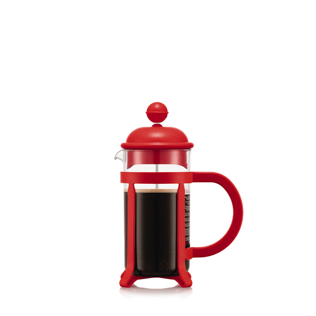 Zaparzacze tłokowe do kawy French Press Java 0.35 L Red