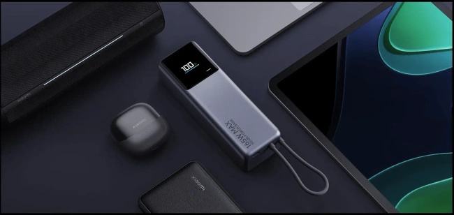 Powerbank Xiaomi 165W Power Bank 10000 mAh z wbudowanym kablem USB-C