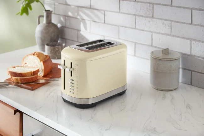 Toster KitchenAid na 2 kromki 5KMT2109EAC Almond Cream