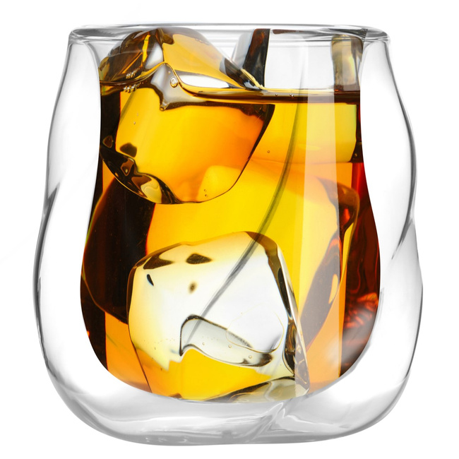 Szklanka Do Whisky Z Podwójną Ścianką Enzo 320 Ml 8487 - Vialli Design