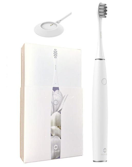 Szczoteczka do zębów elektryczna Air 2 Superior Quiet - biała - Oclean