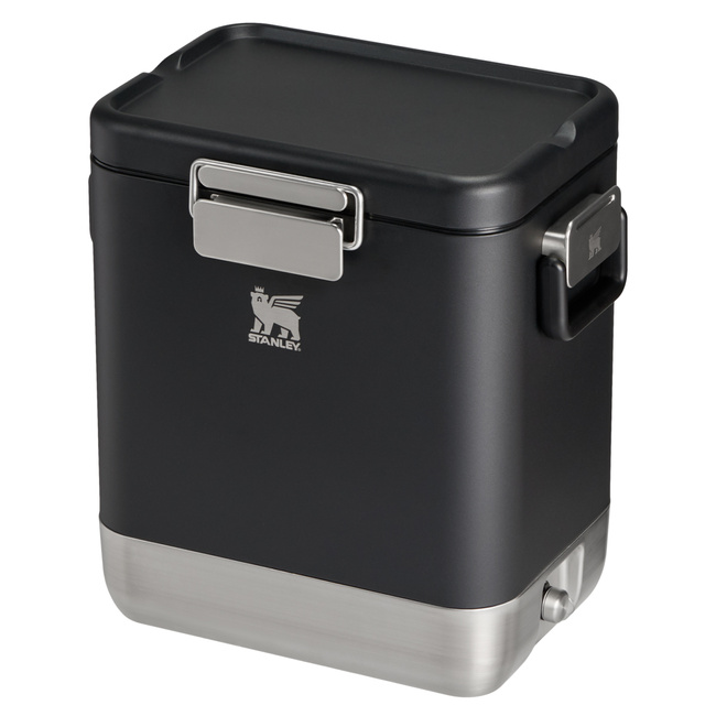 Stalowe lodówki turystyczne The Lifted Spirits Steel Cooler 24,6L Black