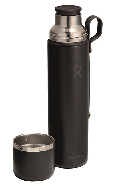 Termos 36 oz Hot Flask And Cup Black - Hydro Flask