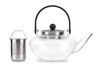 Zaparzacz do herbaty 800ml Eva 1630 - Vialli Design - srebrny