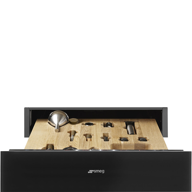 Smeg - Szuflada sommelierska, Linea, CPS115B3 LINEA - czarny