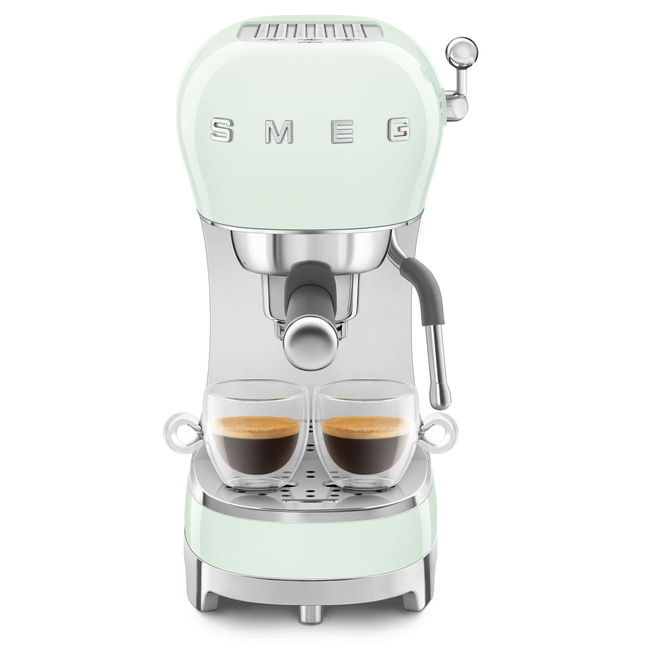 Smeg - Ekspres do kawy 50's Style Ecf02Pgeu Pastelowa Zieleń