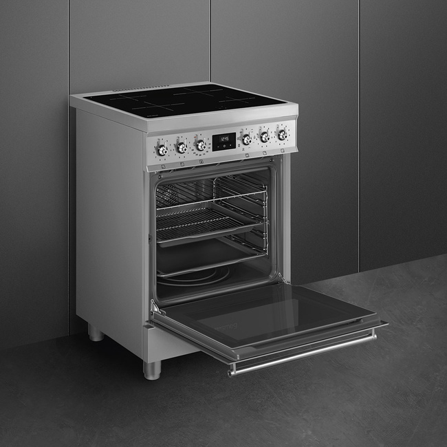 Smeg - Kuchnia wolnostojąca Symfonia C6Imxm2 Stal Nierdzewna