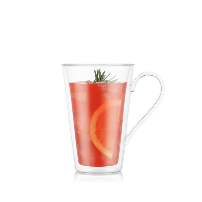 Szklanki z podwójną ścianką 2 szt. Canteen 0.4L Transparent