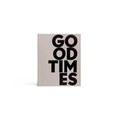 Album na zdjęcia Printworks Good Times L, szara tkanina, czarne karty