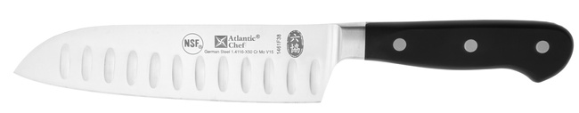 Atlantic Chef Kuty Nóż Kuchenny Santoku 18cm - Atlantic Chef