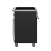 Smeg - Kuchnia wolnostojąca PORTOFINO - czarny