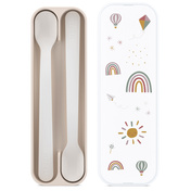 2 Łyżki Do Karmienia Mio Sunshine & Rainbow - Mepal