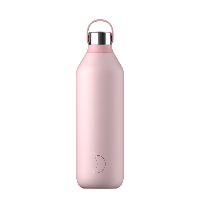butelki termiczne do napojów 1000 ml series 2 różowy - chilly's bottles