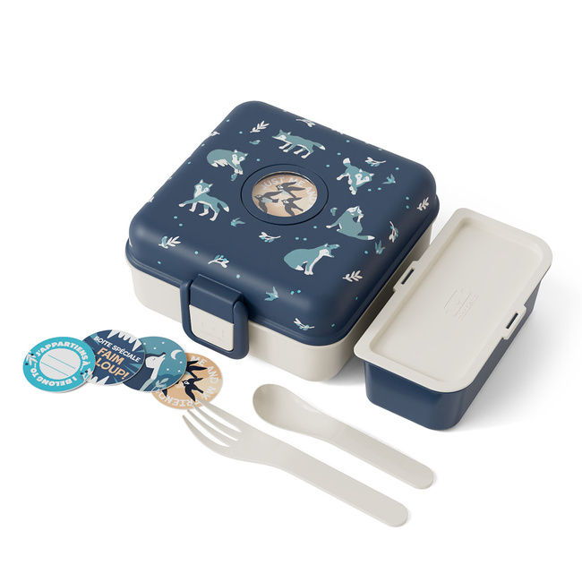 Monbento Lunchbox Dla Dzieci Snacky 0,85L Wolf