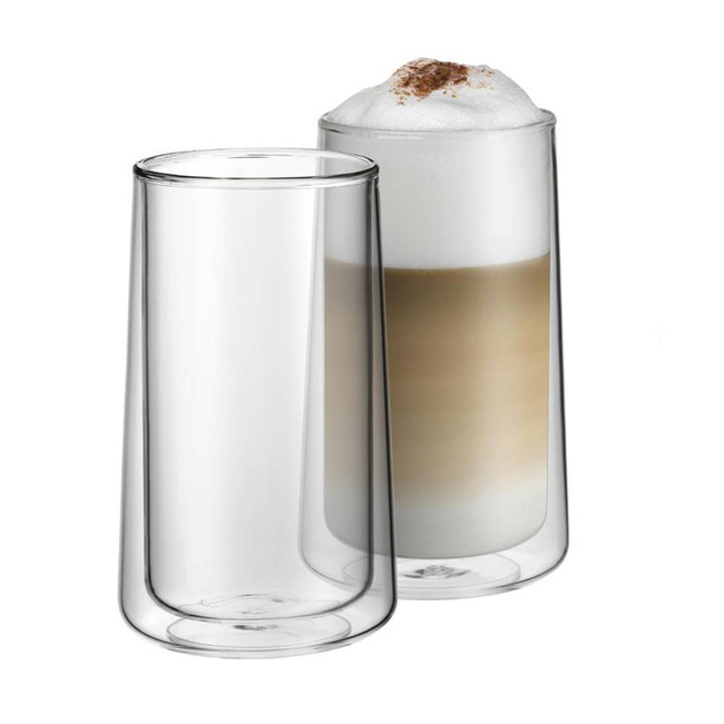 Zestaw 2 szklanek z podwójnymi ściankami do latte - WMF