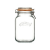Słoiki kwadratowe Clip Top 2L - Kilner