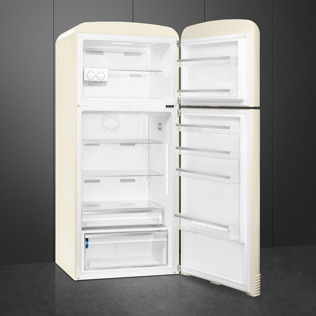 Smeg - Chłodziarko-zamrażarka FAB50RCR5 50'S STYLE - Cream
