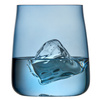 Szklanki do wody ze szkła kryształowego Smoke 420 ml niebieskie 4 sztuki 31579 Lyngby Glas
