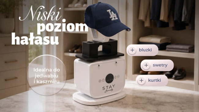 Staybeauty by Extralink | Prasownica do ubrań manekin | 1400w