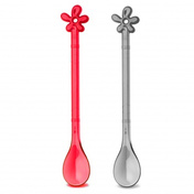 Łyżeczki 2szt Happy Spoon A-Pril Xl Czer 3297101 - Koziol