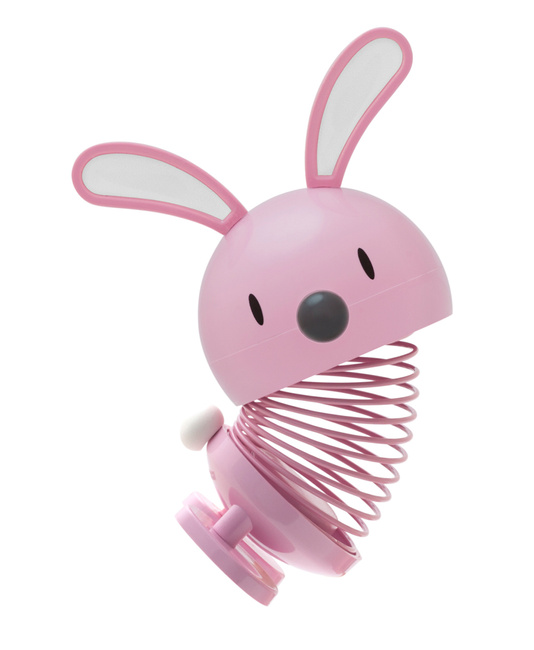 Figurka wielkanocna króliczek Bunny różowy dekoracja wiosenna Hoptimist