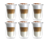 Komplet 6 szklanek z podwójną ścianką Vita 300ml 26391