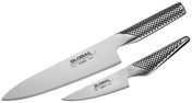 Zestaw 2 noży Global G-201: nóż szefa kuchni G-2 20 cm i nóż GS-1 11 cm
