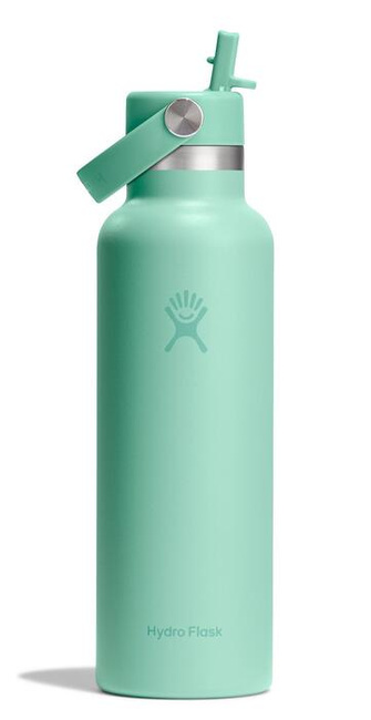 Butelka termiczna Hydro Flask Standard Mouth 21 oz (621 ml) ze słomką Flex Straw, Mermaid Green