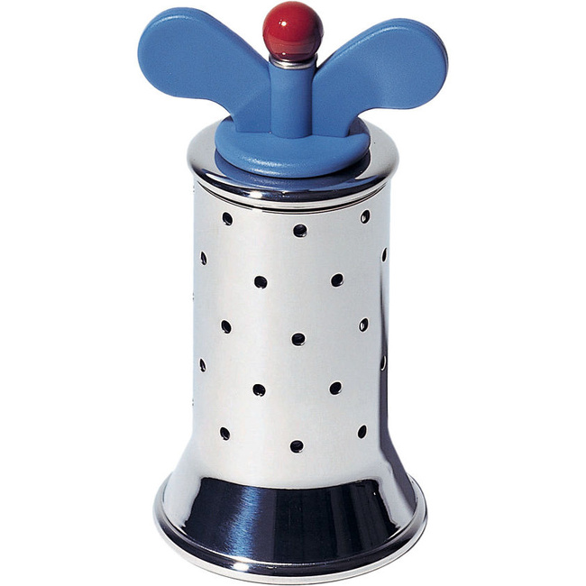 Młynek do pieprzu 14 cm, niebieski uchwyt - Alessi