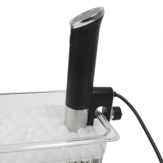 Cyrkulator sous vide Wartmann WM-1508 SV w zestawie z pojemnikiem 12 l, pokrywą i stojakiem