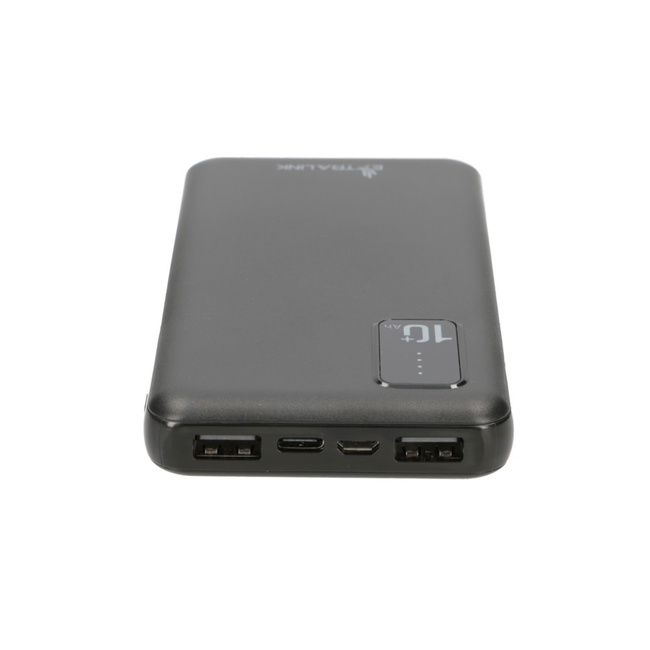 EXTRALINK EPB-098B 10000mAh Powerbank Czarny USB-C szybkie ładowanie przenośny akumulator