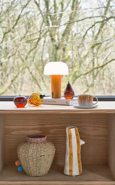Dekoracja Winogrono Szklane Styles Amber 29257 - Villa Collection