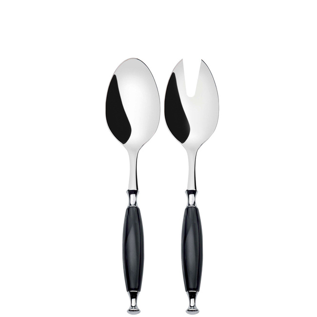 Country Czarny - Zestaw Do Sałat W Pudełku