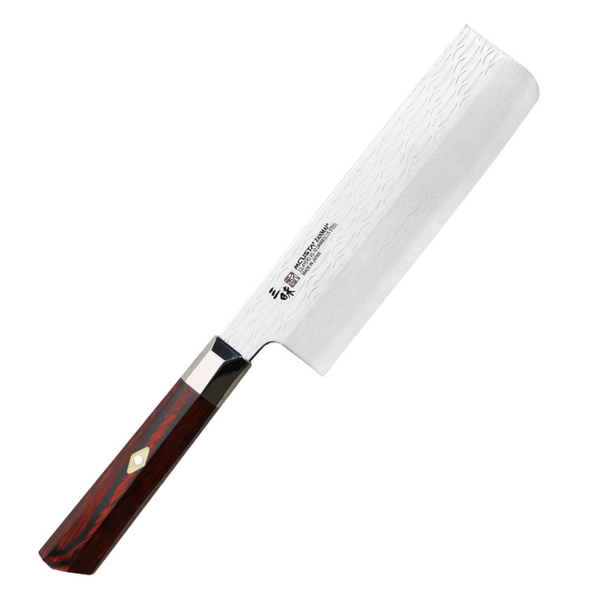 Nóż Nakiri Mcusta Zanmai VG-10 Supreme Ripple 16,5 cm, 33 warstwy