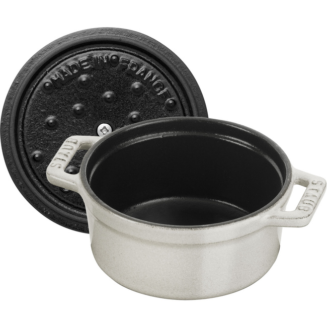 Mini garnek żeliwny okrągły 250 ml, Truflowy - Staub