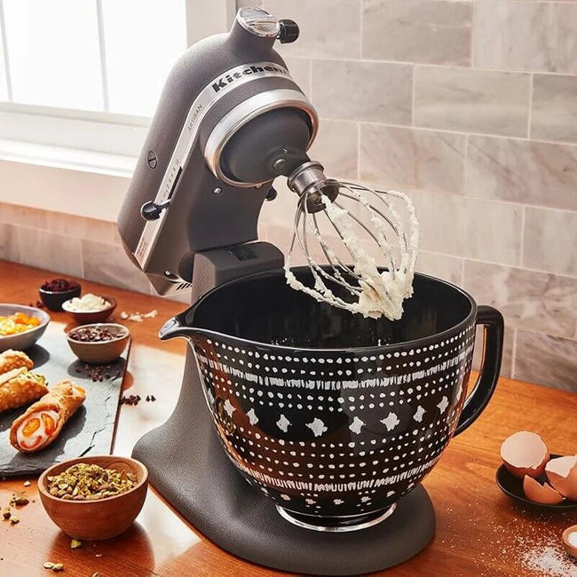 Dzieża ceramiczna KitchenAid 4,7 l Tapestry 5KSM2CB5PTA do mikserów Artisan 5 i Classic
