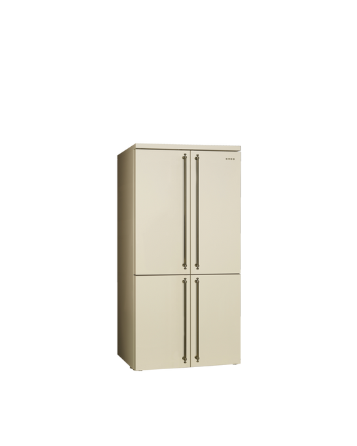 Smeg - Chłodz.-Zamraż., Frenchdoor, Coloniale Coloniale Fq60Cpo6 Kremowy
