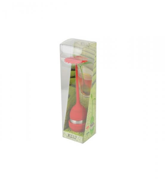 Zaparzacz do herbaty, czerwony - Zest for Life