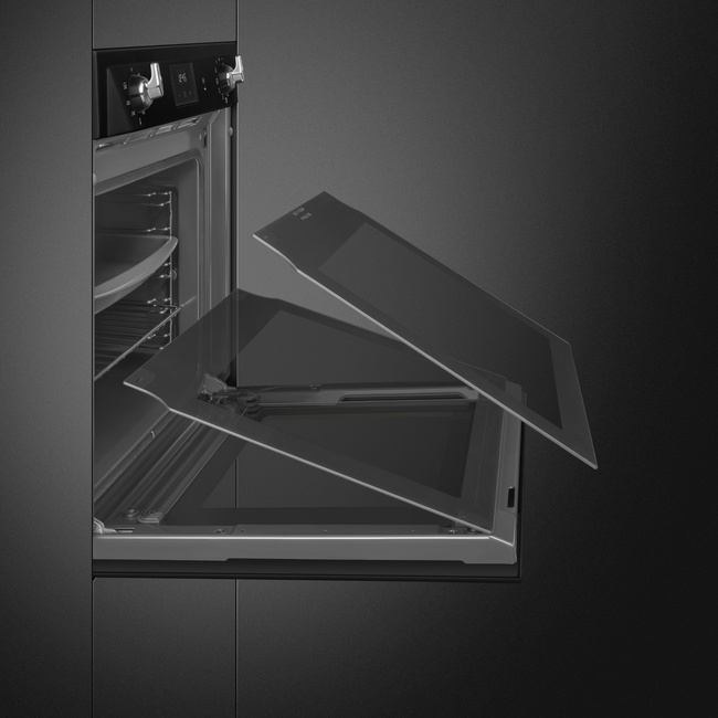 Smeg - Piekarnik, 60 cm, Victoria, czarny VICTORIA SOP6900TN Czarny