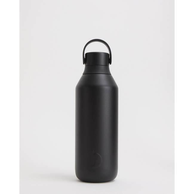 Butelka termiczna Chilly's Series 3, 500 ml, czarna (Onyx)