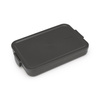 Płaski lunchbox Brabantia Make & Take 1,1 l, Dark Grey