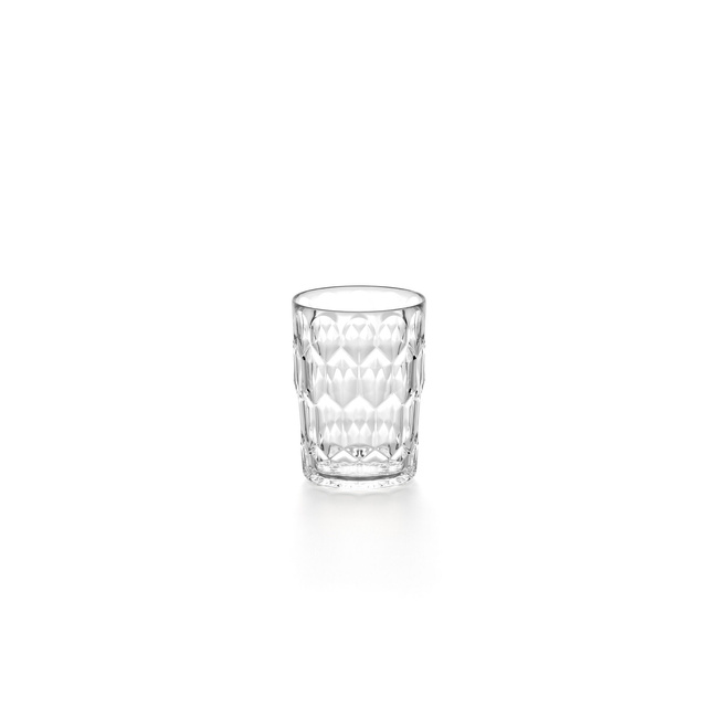 Wysoka szklanka Guzzini 400 ml transparentna wzór 3