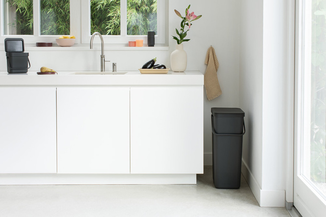 Kosz Sort&Go, 40L, szary - Brabantia