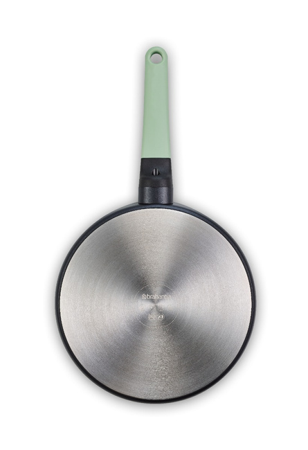 Patelnia do naleśników Brabantia Tasty+ 25 cm, Jade Green, z powłoką ceramiczną