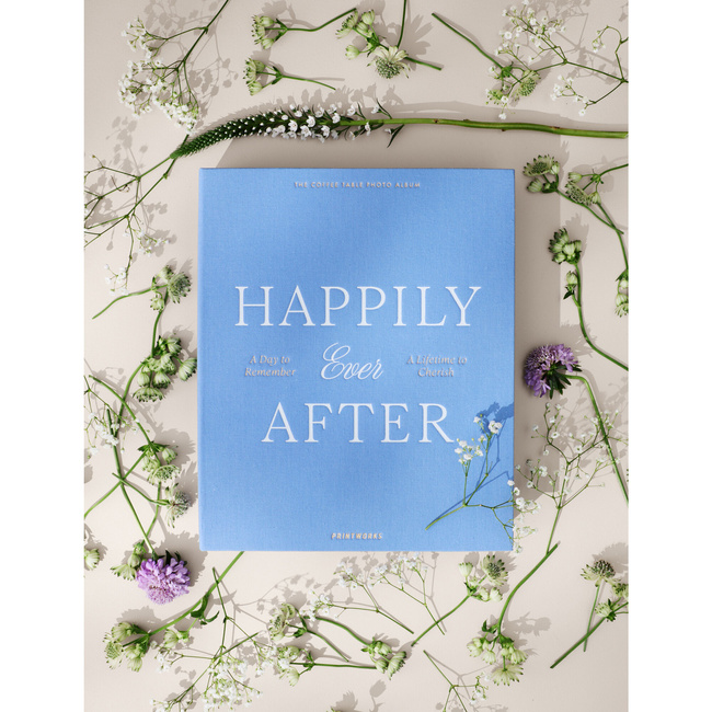Album ślubny Printworks Happily Ever After L, niebieski, 60 stron 28 x 21 cm