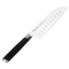 Małe Santoku Fissman Fujiwara 13 cm, stal AUS-6, rękojeść ABS
